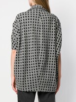 Thumbnail for your product : Yohji Yamamoto Pre-Owned Patterned Knot Detail Jacket
