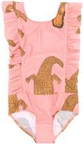 Thumbnail for your product : Mini Rodini crocodile print swimsuit