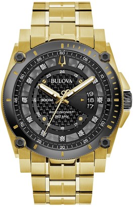 bulova diamond accent watch