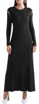 Thumbnail for your product : Marques Almeida Cutout Ribbed Merino Wool Maxi Dress