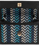 Thumbnail for your product : Ferragamo Ginny Woven Leather Shoulder Bag