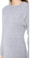 Thumbnail for your product : Alexander Wang T by Brushed Sweatshirt Dress