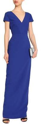 Raoul Gathered Bow-Embellished Crepe Gown
