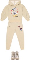 Thumbnail for your product : MonnaLisa Cotton-blend trackpants