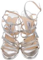Thumbnail for your product : Jimmy Choo Metallic Leather Sandals