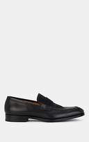 Thumbnail for your product : Barneys New York Men's Apron-Toe Penny Loafers - Black
