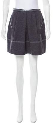 Prada Wool Mini Skirt