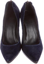 Thumbnail for your product : Helmut Lang Ponyhair Semi Pointed Pumps