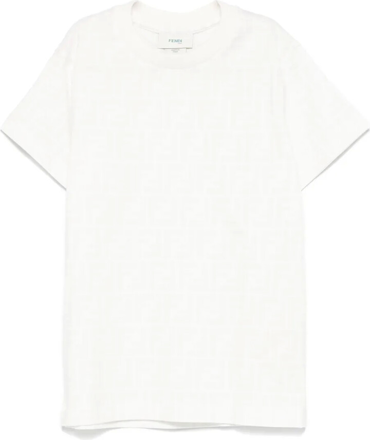 Fendi Kids FF-pattern T-shirt
