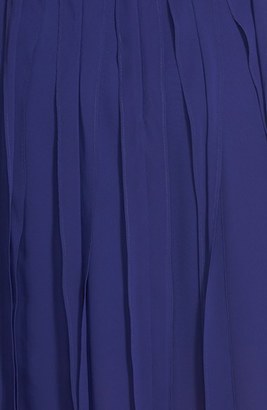 Adrianna Papell Fit & Flare Chiffon Dress (Plus Size)