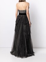Thumbnail for your product : RALPH & RUSSO Pleated-Tulle Silk Ball Gown