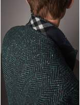 Thumbnail for your product : Burberry Donegal Herringbone Wool Double-breasted Coat