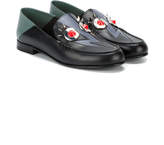 Thumbnail for your product : Fendi face embellished loafers