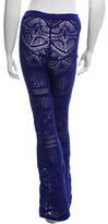 Thumbnail for your product : Emilio Pucci Crochet Straight-Leg Pants w/ Tags