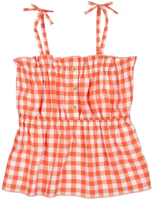 La Redoute Collections Checked Cami Top, 3-12 Years