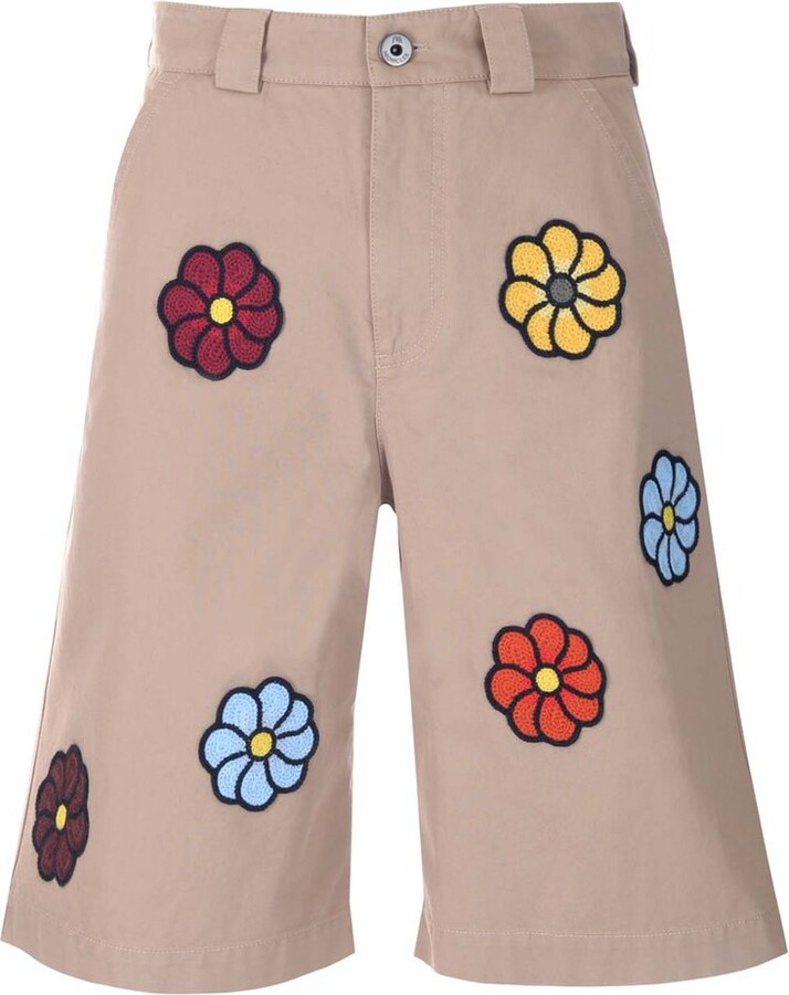 MONCLER GENIUS Moncler X JW Anderson Floral Detailed Shorts