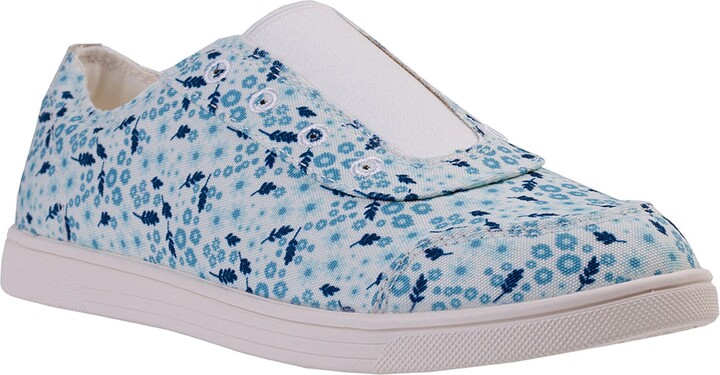 Spenco Orthotic Canvas Slip-On Shoes - Santa Ma ria