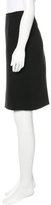 Thumbnail for your product : Diane von Furstenberg Fitted Knee-Length Skirt