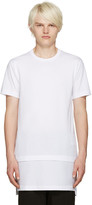 Thumbnail for your product : Comme des Garcons Shirt White Layered T-shirt