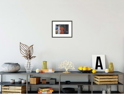 1000Museums by Edvard Munch -Framed Giclee Print