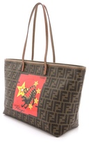 Thumbnail for your product : WGACA What Goes Around Comes Around Fendi Flags Print Zucca Bag