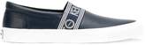 Thumbnail for your product : Kenzo logo stripe slip-on sneakers