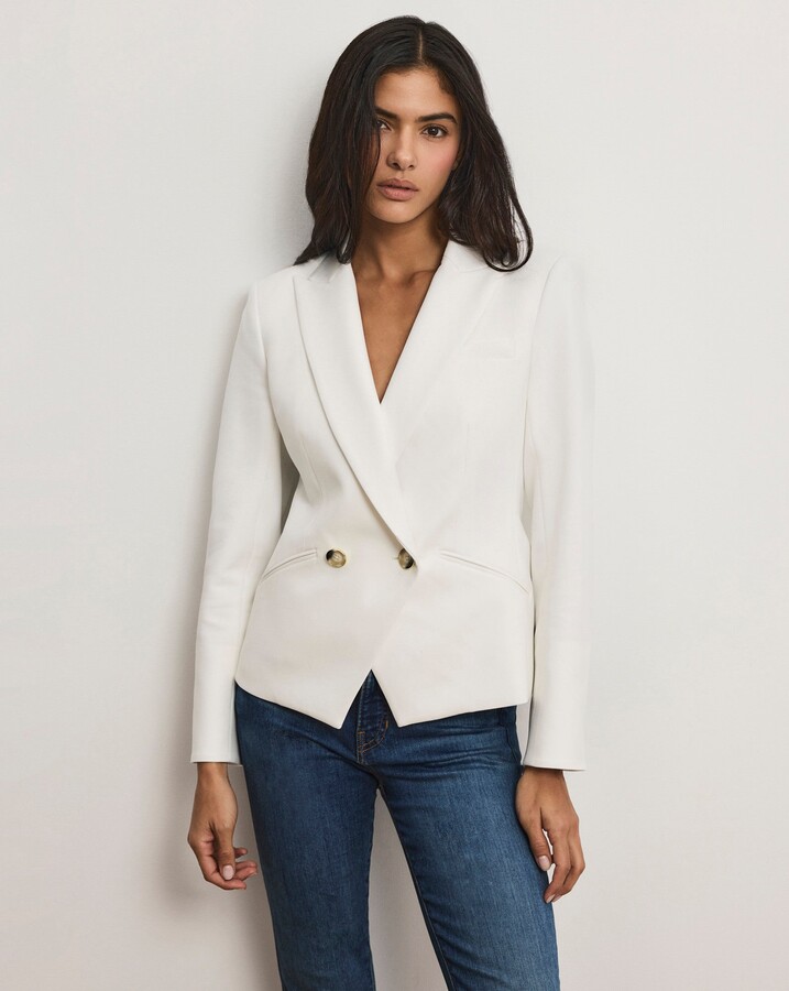 Veronica Beard Rickie Cropped Dickey Jacket