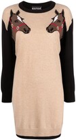 Thumbnail for your product : Boutique Moschino Virgin Wool Horse Dress