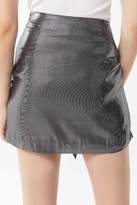 Thumbnail for your product : Capulet Mila Metallic Tie-Front Mini Skirt