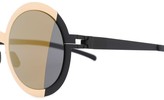 Thumbnail for your product : Mykita Round Bi-Tone Sunglasses
