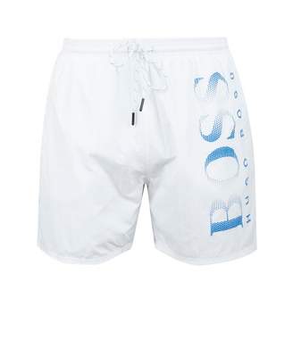 Boss Bodywear BOSS Bodywear Octopus Swim Shorts Colour: WHITE, Size: MEDIUM