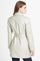 Thumbnail for your product : Kristen Blake Piped Stretch Cotton Trench Coat (Regular & Petite)