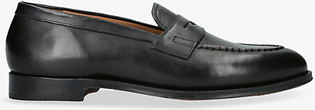 Grenson Mens Black Lloyd Leather Loafers Eur 46 / 12 Uk Men