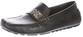 Louis Vuitton Leather Driving Loafers