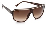 Thumbnail for your product : Givenchy Metal Flat Top Sunglasses
