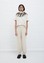 Thumbnail for your product : Denis Colomb Hokkaido Tawa Stole — White + Natural Brown