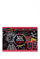 Thumbnail for your product : Melissa & Doug Scratch Art Deluxe Wacky Patterns Set