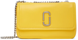 Marc Jacobs Yellow Mini 'The Glam Shot' Shoulder Bag
