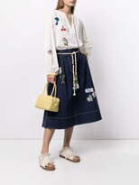 Thumbnail for your product : Mira Mikati Embroidered Patch Skirt