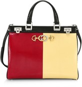 Thumbnail for your product : Gucci Zumi Python Medium Top Handle Bag
