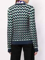 Thumbnail for your product : M Missoni zigzag pattern cardigan