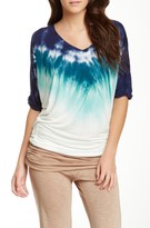 Thumbnail for your product : Young Fabulous & Broke Simi Tie-Dye V-Neck Tee