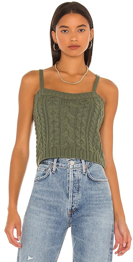 Cable Knit Tank Top | Shop the world's largest collection of 