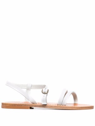 K. Jacques Strappy Suede Sandals