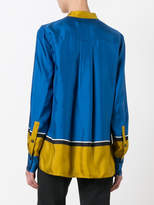 Thumbnail for your product : Diane von Furstenberg colour-block shirt