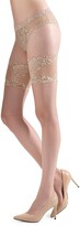 Thumbnail for your product : Natori Silky Sheer Lace Top Thigh Highs
