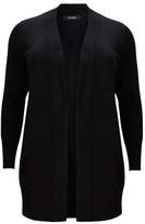 Thumbnail for your product : Evans Black Longline Cardigan