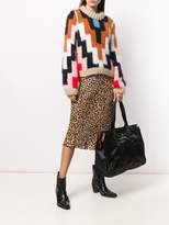 Thumbnail for your product : Sonia Rykiel large zipped tote bag