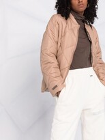 Thumbnail for your product : Peserico Long-Sleeve Quilted Jacket