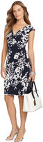 Thumbnail for your product : Lauren Ralph Lauren Floral-Print Surplice Dress